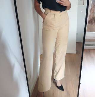 Pantalón de vestir beige