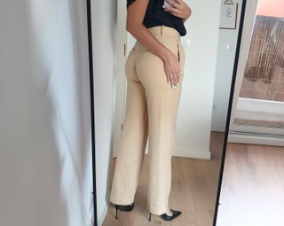 Pantalón de vestir beige