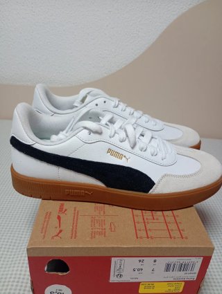 Zapatillas Puma Ascenso Blancas y Negras