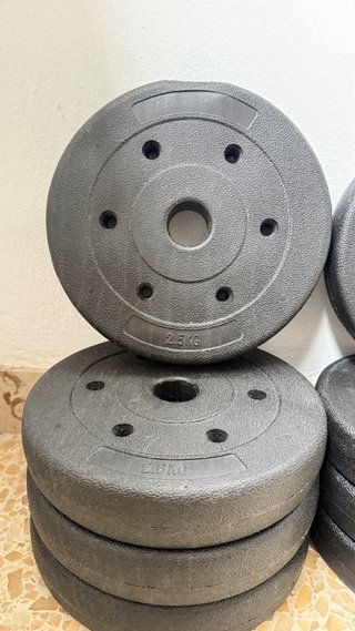 Set discos arena compacta para pesas