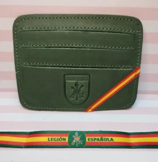 OFERTA! TARJETERO PIEL LEGIÓN + REGALO PULSERA