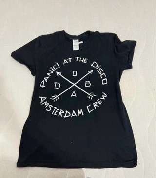 Camiseta Panic! At The Disco Amsterdam Crew