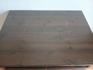 Mueble TV Ikea Makör de Madera