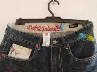 Bermudas Vaqueras Ecko Unltd. Vintage. size 32