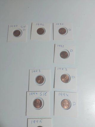Lote de 15 monedas americanas