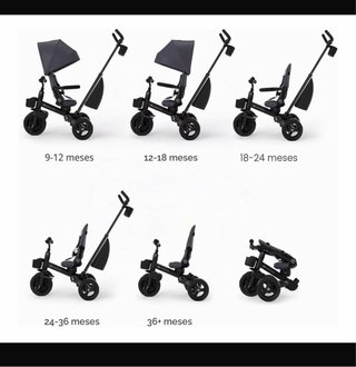 Triciclo niño plegable Kinderkraft