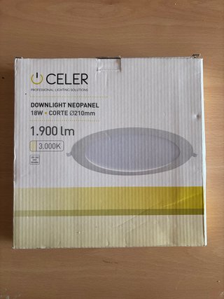 Downlight LED CELER Neopanel 18W 3000K
