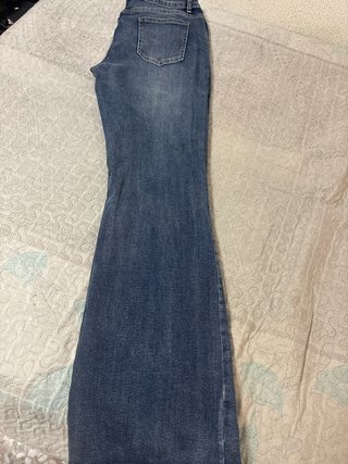 Pantalones de campana vaqueros