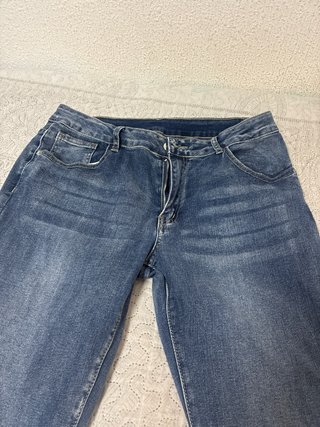 Pantalones de campana vaqueros