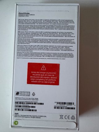 iPhone 14 Pro Max 256GB Plata