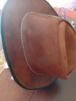 Sombrero de Cuero Estilo Country