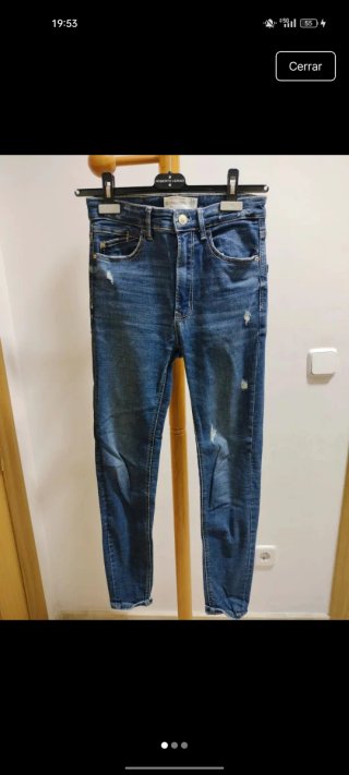 Pantalón vaquero mujer Stradivarius