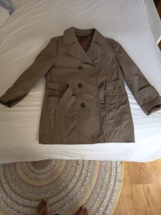 Gabardina Cortefiel Marrón Hombre