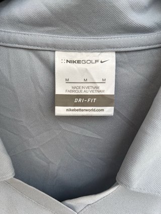 Polo Nike Golf Dri-Fit Mujer Gris Talla M