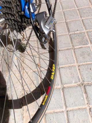 Bicicleta de Carretera Razesa Azul