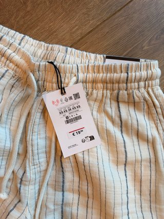 Bermuda Jogger Rayas Zara
