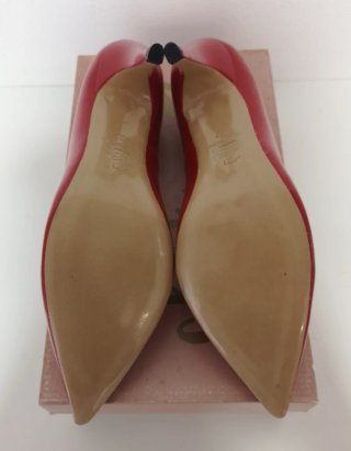 Sapatos de Salto Vermelhos Tam. 39 - Novo