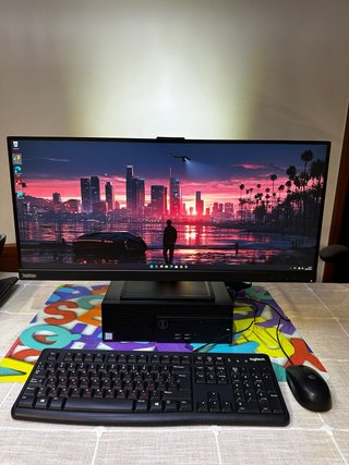 PC Dell i5-9500 e Monitor Lenovo 29 UltraWide