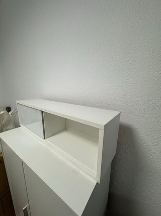 Mueble de baño colgado blanco