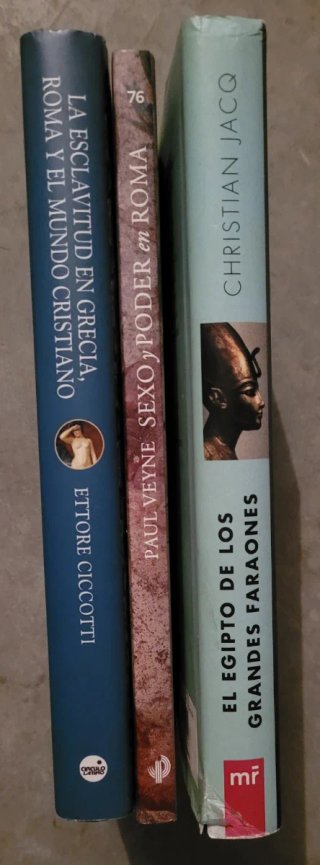 Lote libros historia antigua