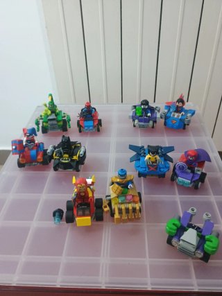 Lote 10 Vehículos LEGO Mighty Micros