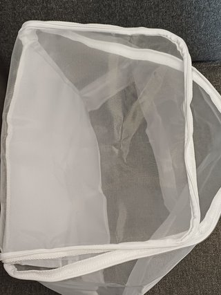 Bolsa organizadora de malla para juguetes de baño