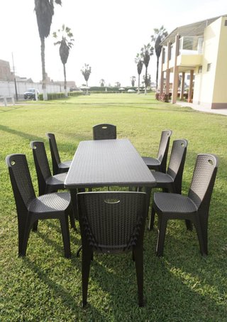 Mesa y 6 Sillas Exterior