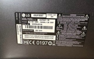 Televisor LG Negro 49’’