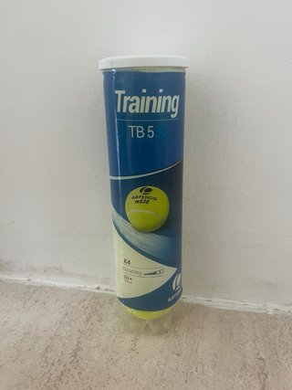 4 pelotas de tenis Artengo TB530 + bote original