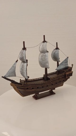 Barco pirata exposición
