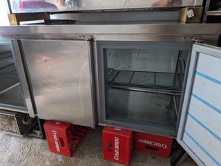 Mesa Fría de Acero Inoxidable