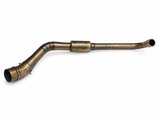 Colector escape artesanal Pit Bike Z190