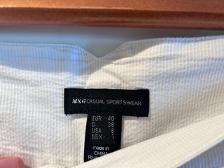Pantalón blanco de mujer