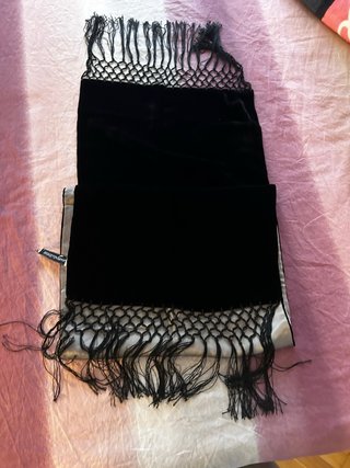 Dolce & Gabbana Bufanda Terciopelo y Raso