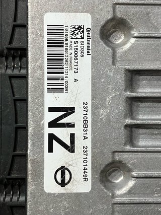 Nissan Qashqai unidad de control/módulo de motor