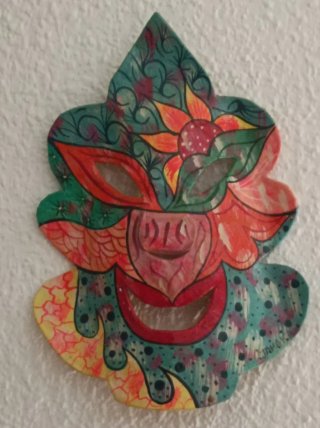 Máscara Artesanal de Jamaica