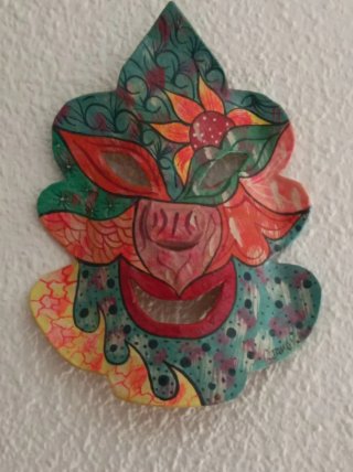Máscara Artesanal de Jamaica