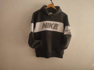 Sudadera Nike con capucha gris talla L
