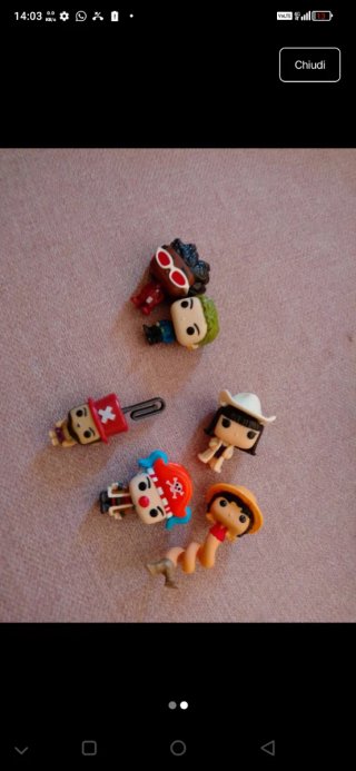 Set personaggi One Piece
