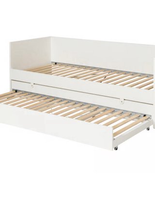 Cama nido Ikea blanca con dos somieres