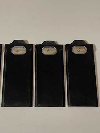 Lote 6 Chasis Portaplacas Estereoscópica