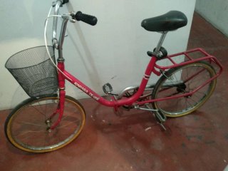 Bicicleta Rabasa Derby Plegable Roja