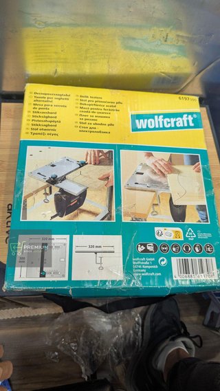 wolfcraft Mesa de sierra de calar