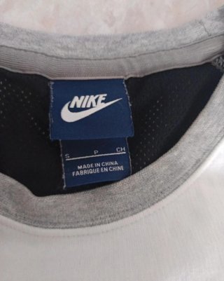 Sudadera Nike Media Cremallera Gris Negra