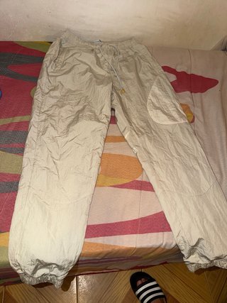 Chándal Nike Beige y Blanco