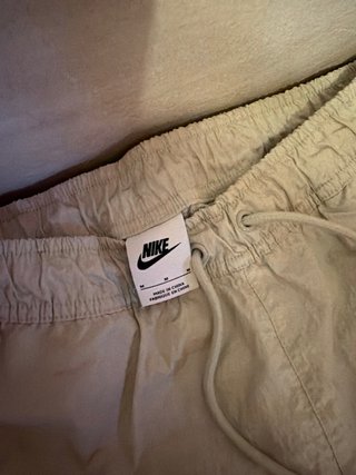 Chándal Nike Beige y Blanco