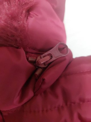 Chaqueta Acolchada Granate 1-2 Años