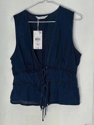 Chaleco MANGO azul - talla M