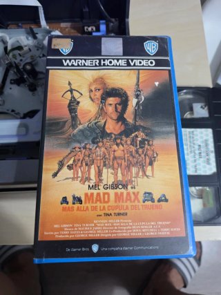 Mad Max VHS - La Cúpula del Trueno 1° edición