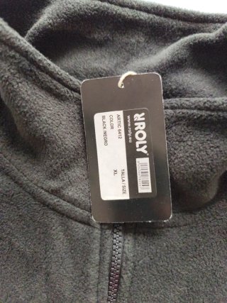 Forro Polar Roly XPO Logistics Negro XL